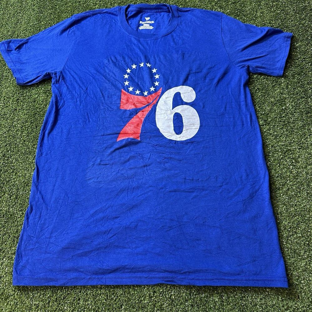 Fanatics Somos Los 76ers T Shirt Men's M Blue NWOT